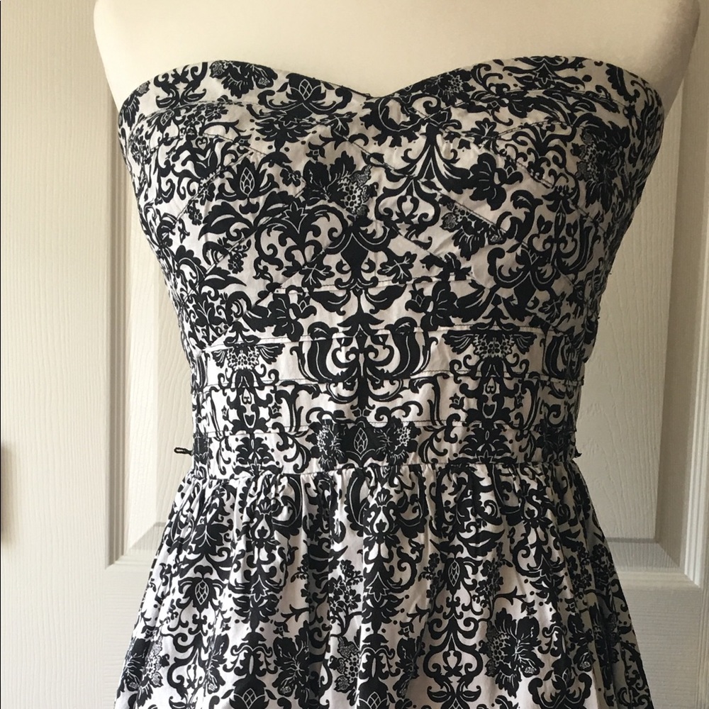 Black and White Dress